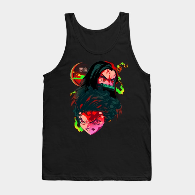 Demon Slayer Tank Top by Heymoonly